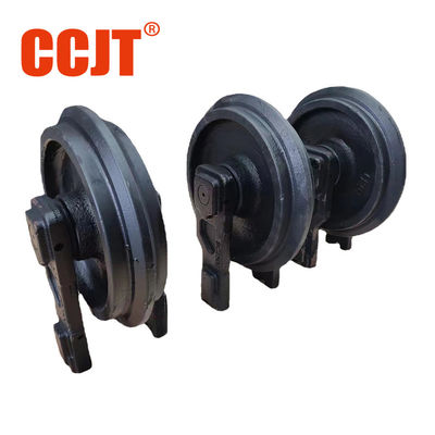 Excavator Track Idler Corrosion Resistant Front Idler Assy For Excavators Hardness HRC50-55 Wooden Case Package